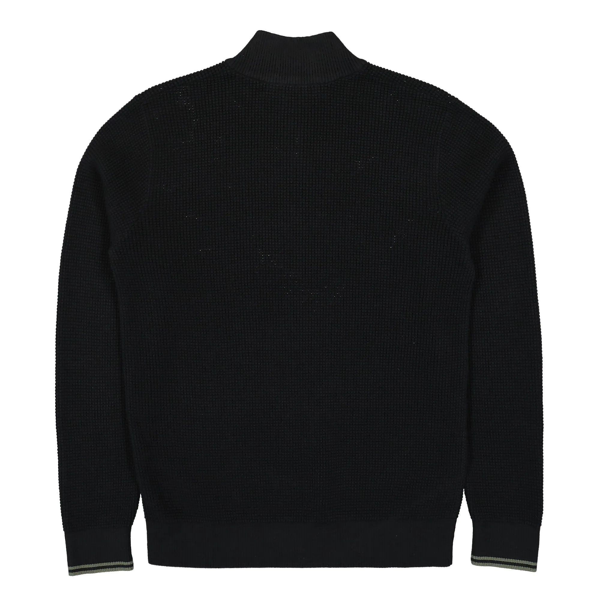 Waffle Stitch Half Zip Jumper sold by OVERKILL product image thumbnail 2