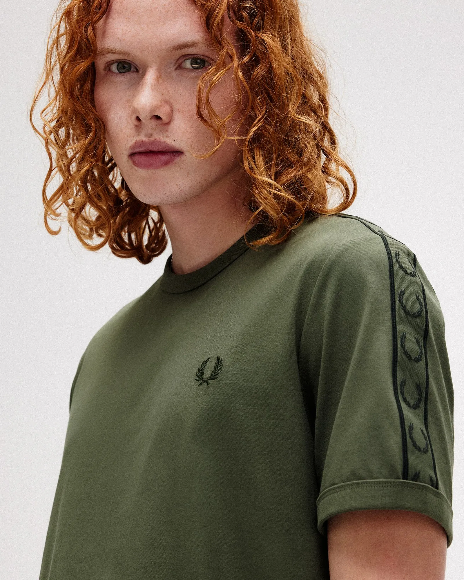 Contrast Tape Ringer T-Shirt sold by OVERKILL product image thumbnail 4