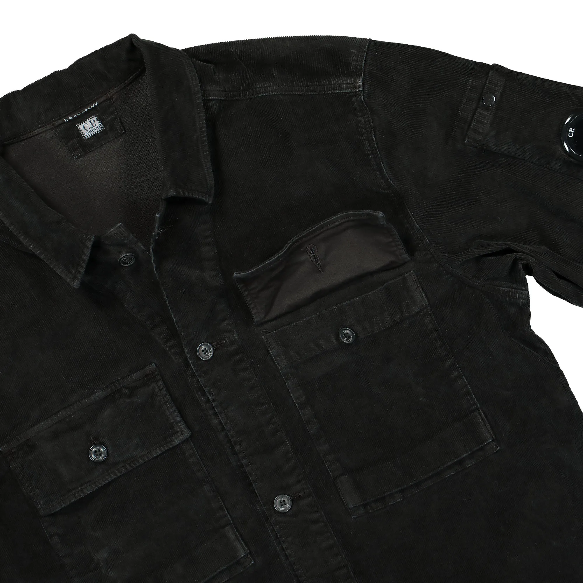 Corduroy Buttoned Utility Overshirt sold by OVERKILL product image thumbnail 3