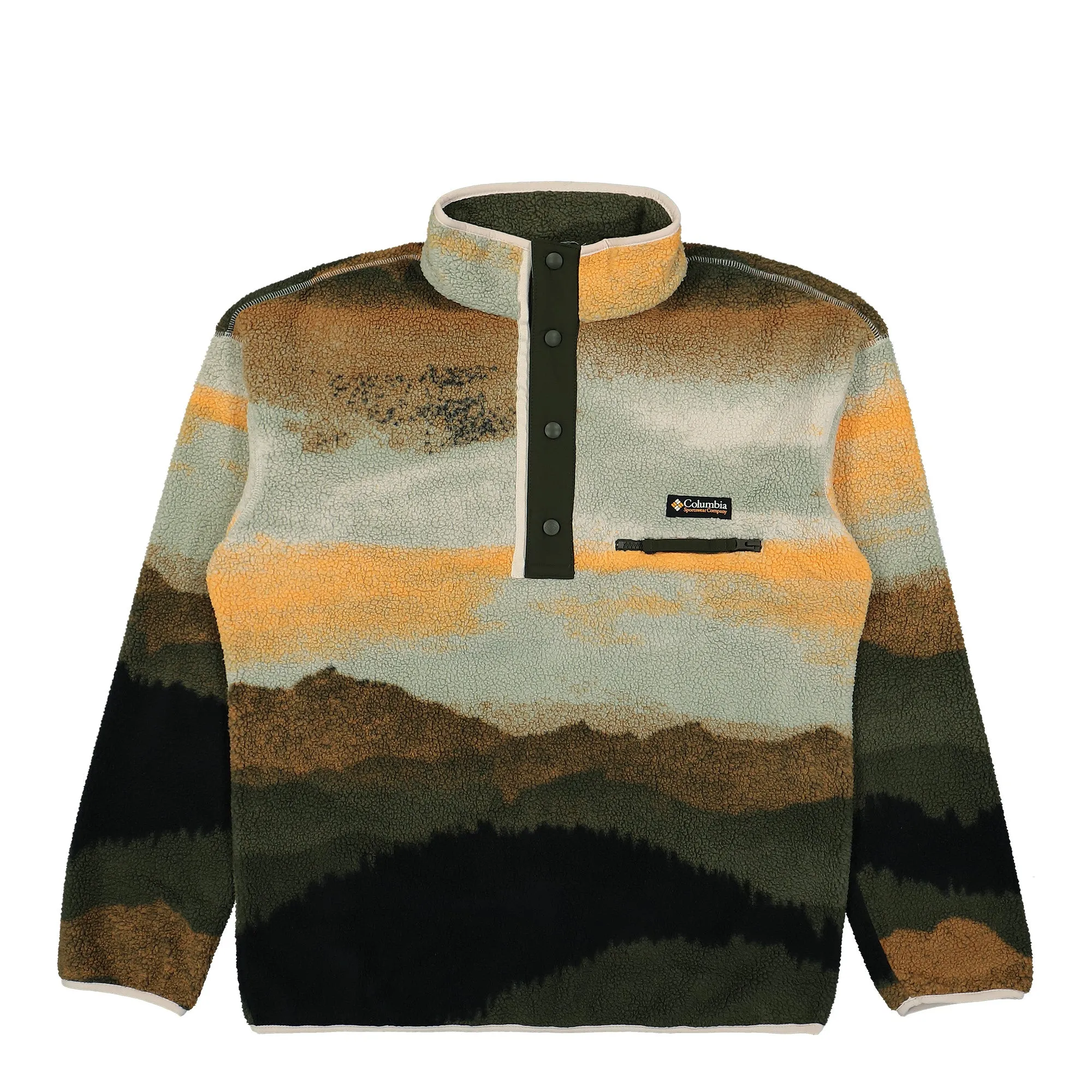 Helvetia II Printed Half Snap Fleece sold by OVERKILL