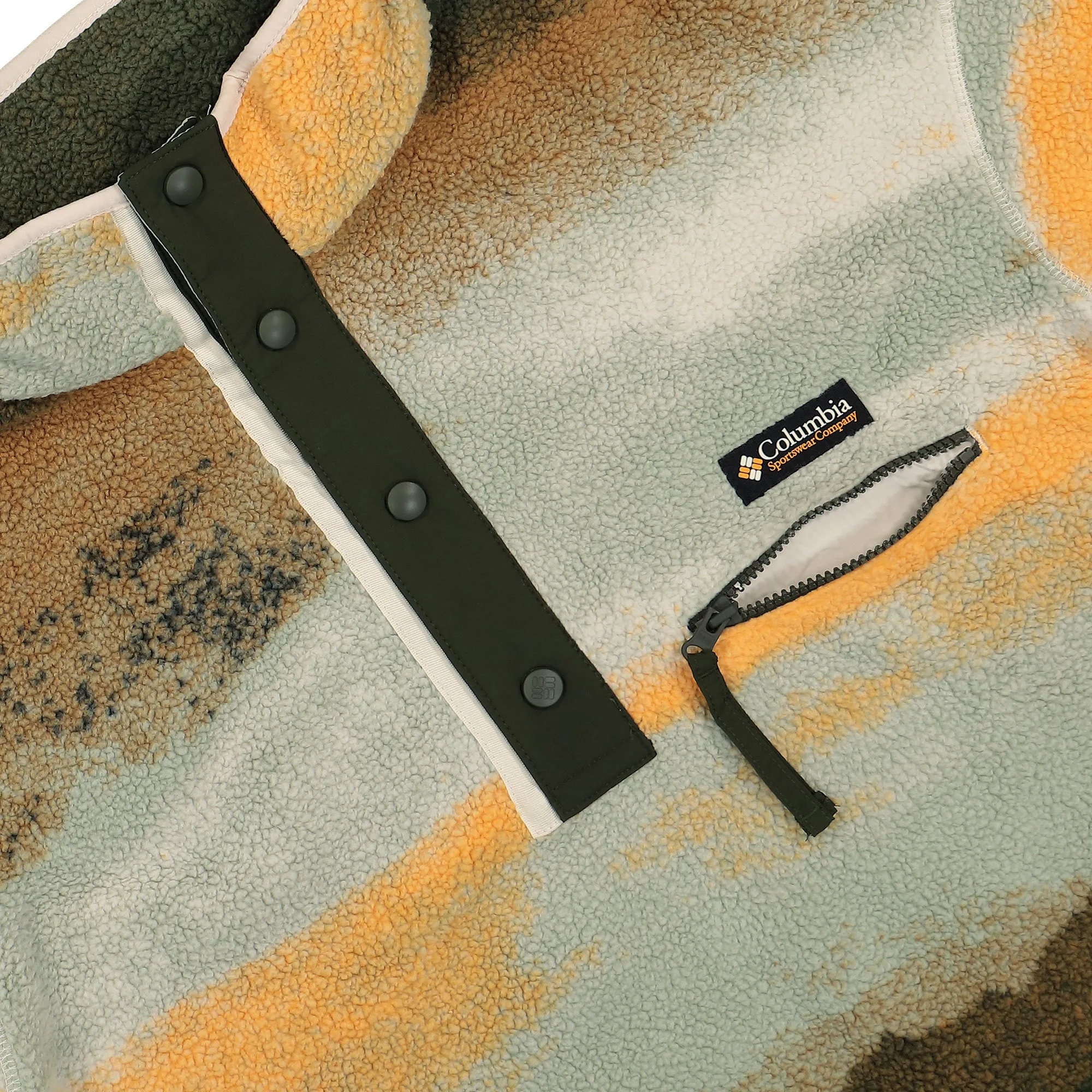 Helvetia II Printed Half Snap Fleece sold by OVERKILL product image thumbnail 4