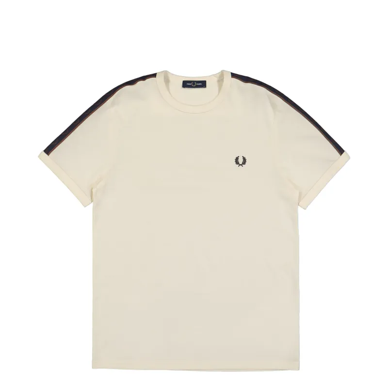 Contrast Tape Ringer T-Shirt made by Fred Perry