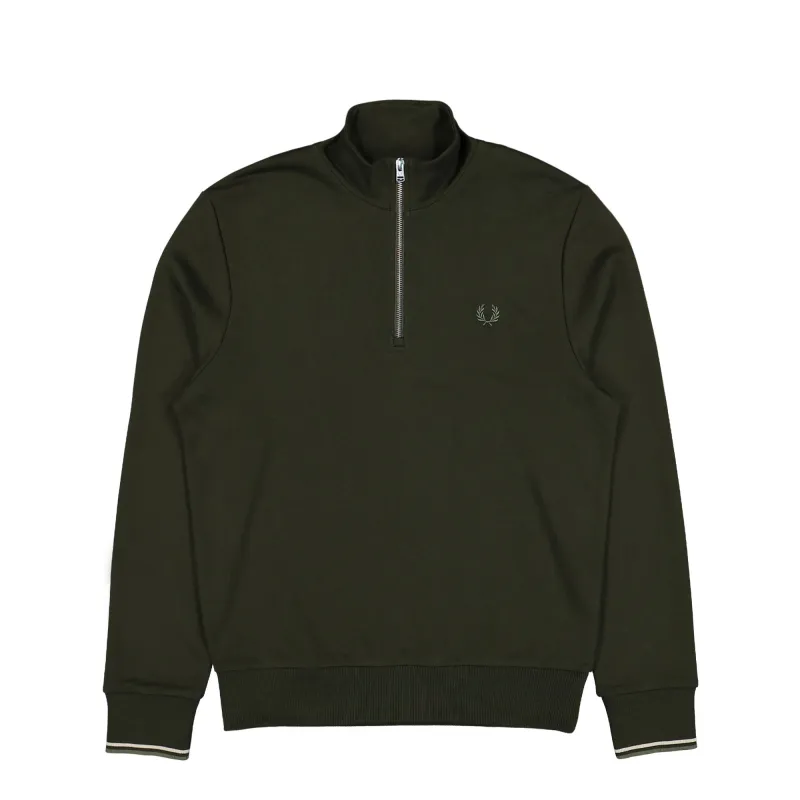 Half Zip Sweatshirt made by Fred Perry