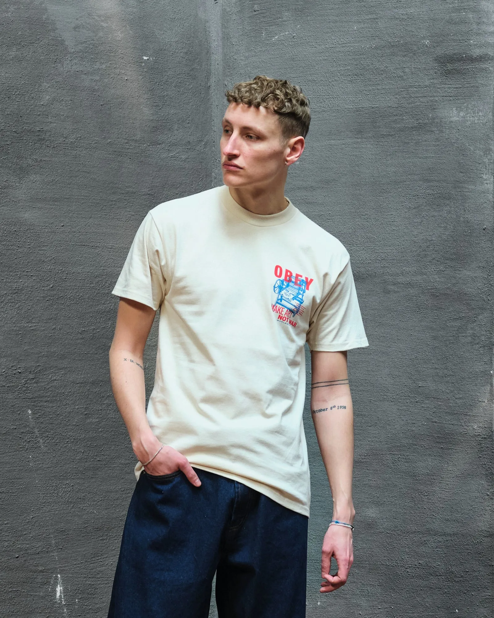 Printing Press Make Art T-Shirt sold by OVERKILL product image thumbnail 3