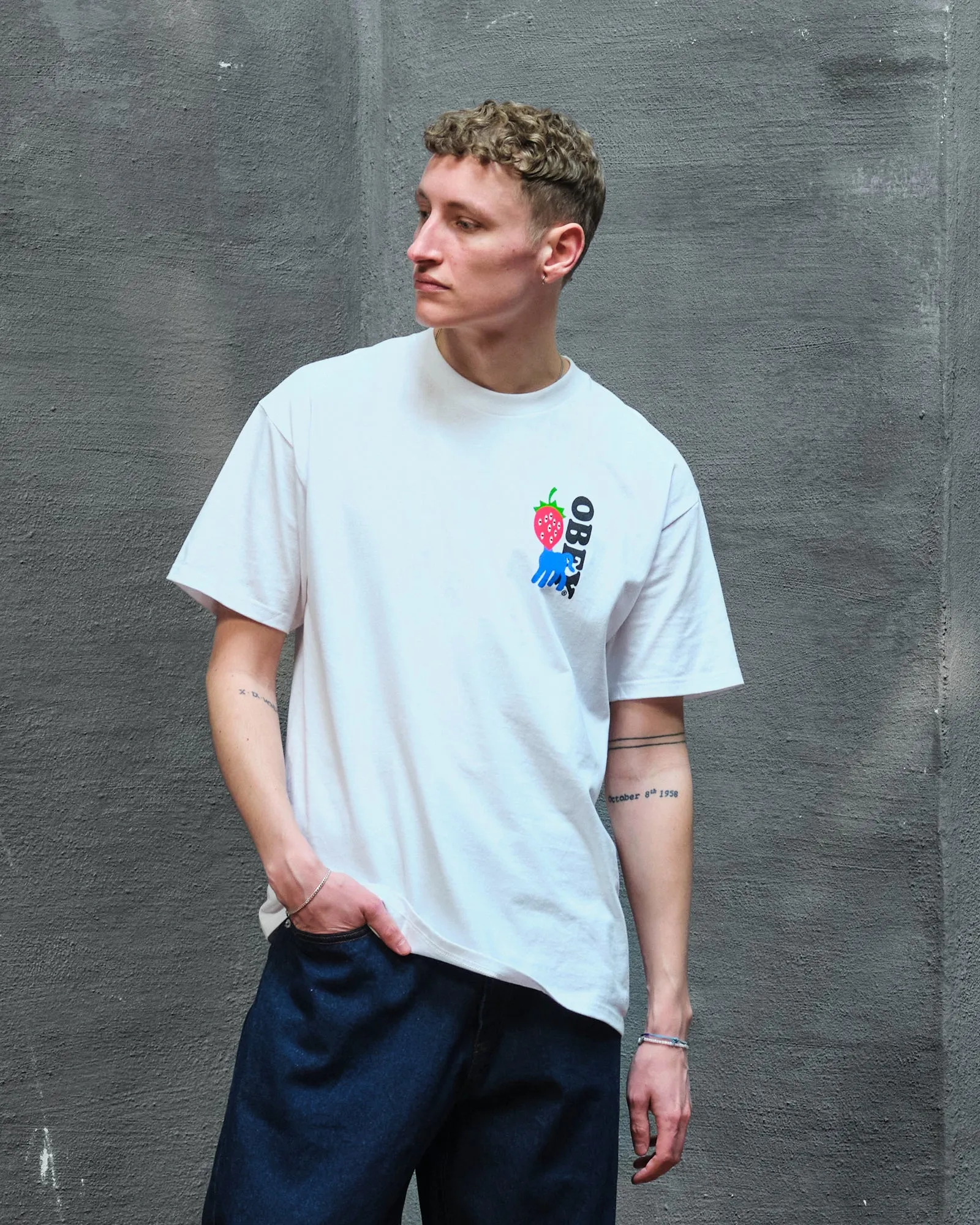 Strawberry T-Shirt sold by OVERKILL product image thumbnail 3