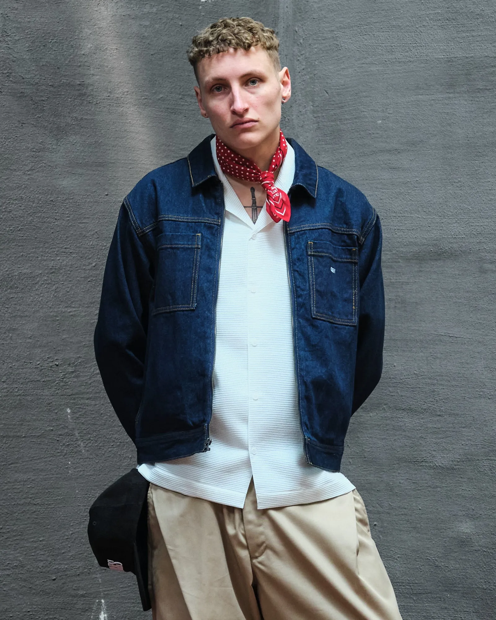 Icon Hardwork Zip Up Jacket sold by OVERKILL product image thumbnail 3