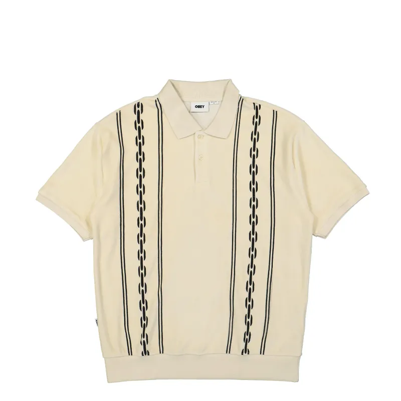 Pensa Velour Polo SS made by Obey