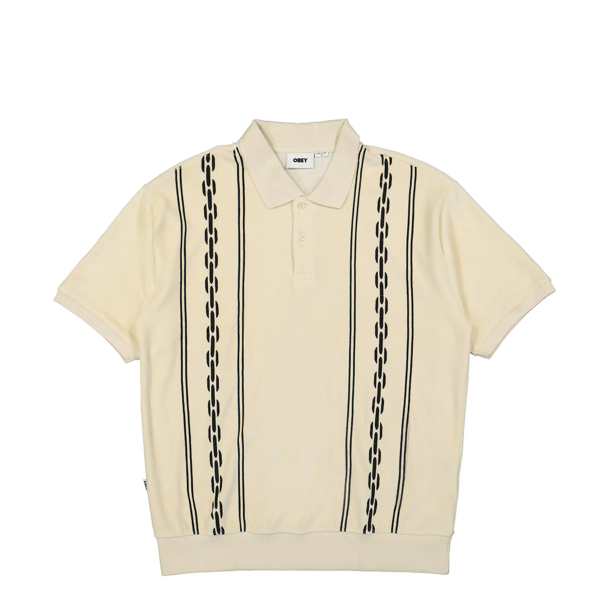 Pensa Velour Polo SS sold by OVERKILL