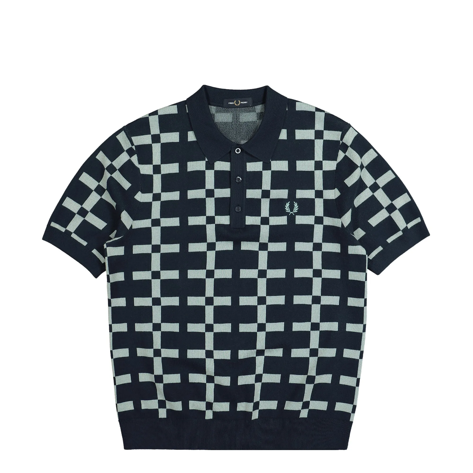 Geometric Jacquard Knit Shirt sold by OVERKILL