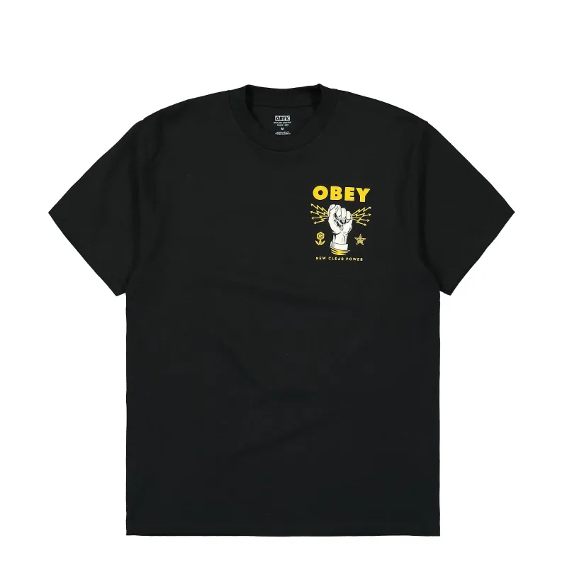Obey New Clear Power T-Shirt sold by OVERKILL
