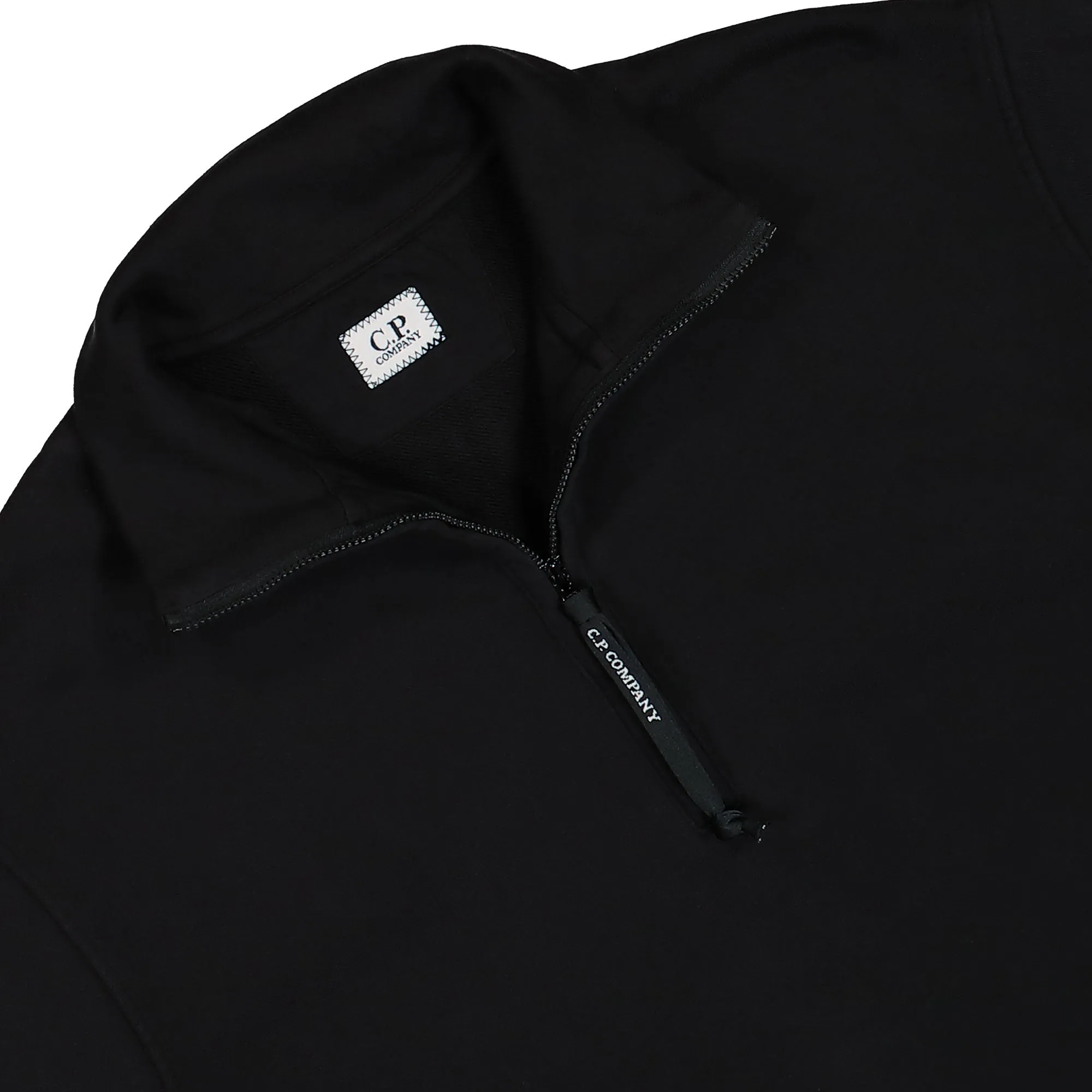 Cotton Diagonal Fleece Half Zip Sweatshirt sold by OVERKILL product image thumbnail 3