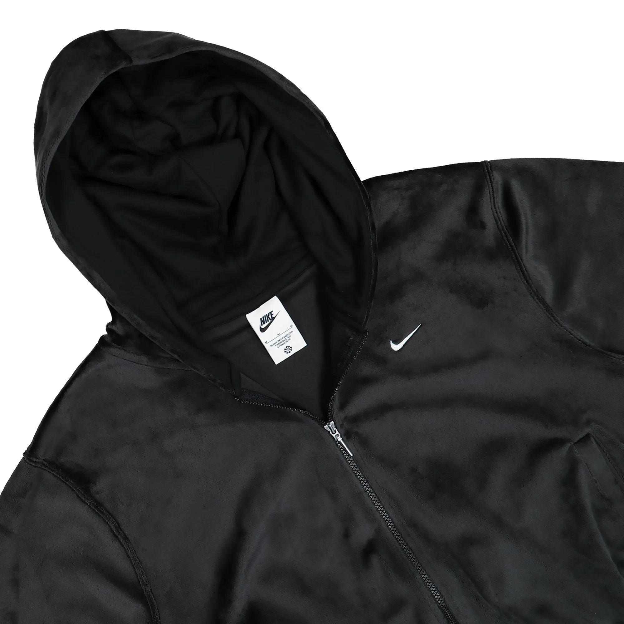 W Sportswear Chill Knit Loose Velour Full Zip Hoodie sold by OVERKILL product image thumbnail 5