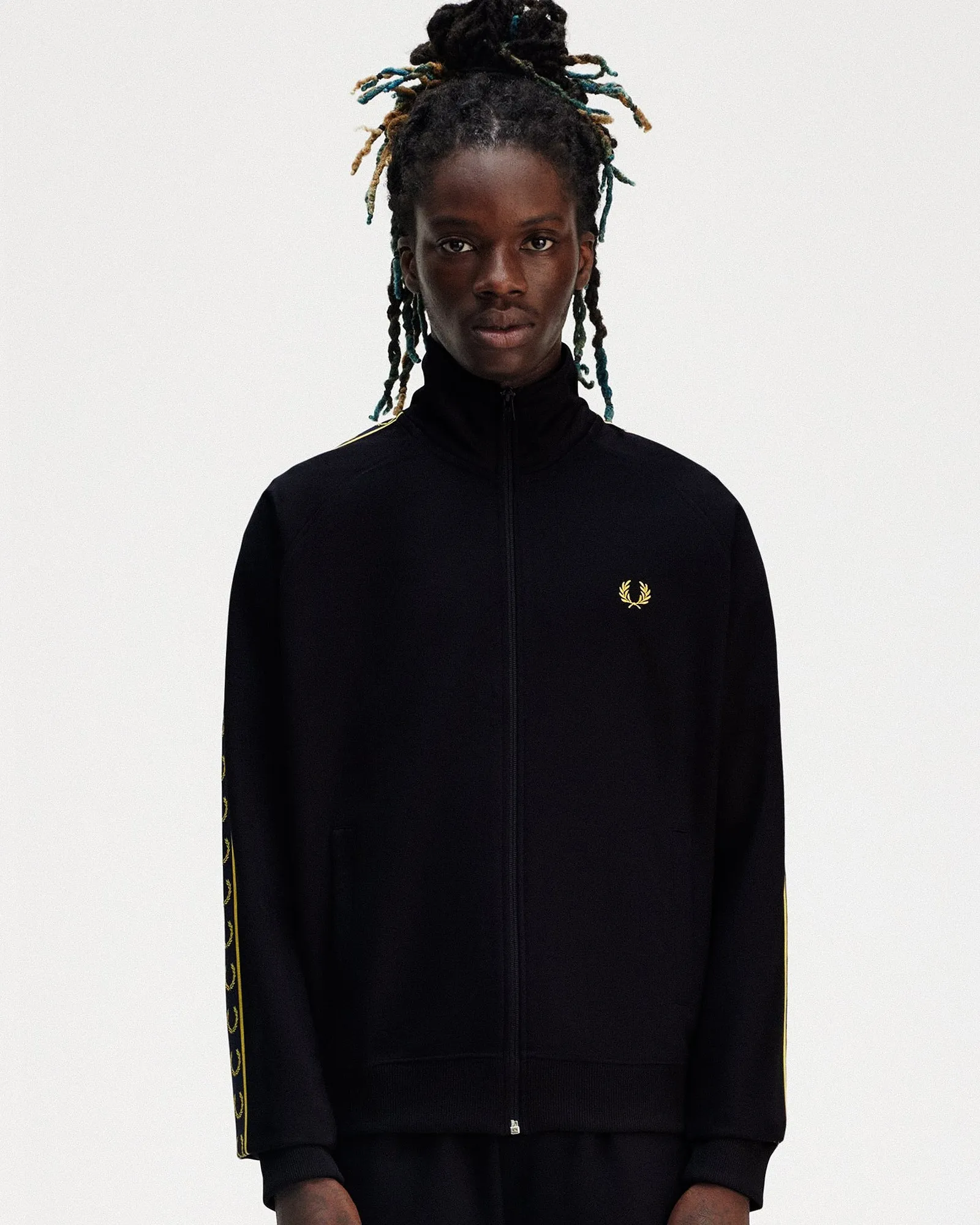 Contrast Tape Track Jacket sold by OVERKILL product image thumbnail 3