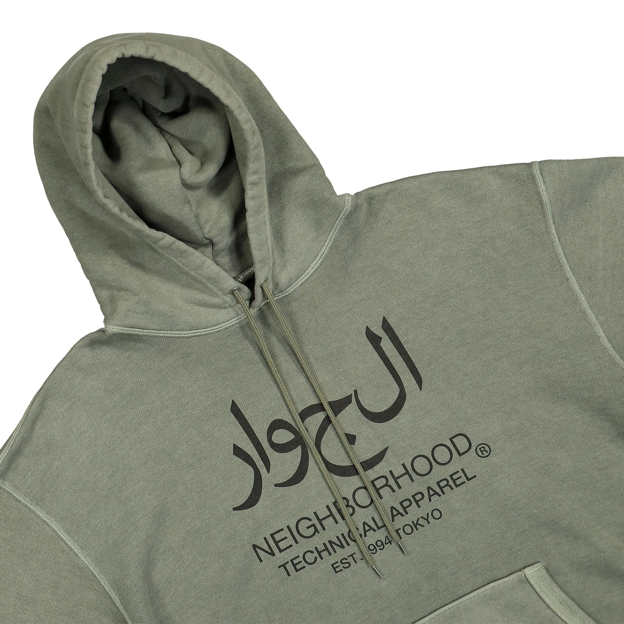 Pigment Dyed Sweat Hoodie LS sold by OVERKILL product image thumbnail 3