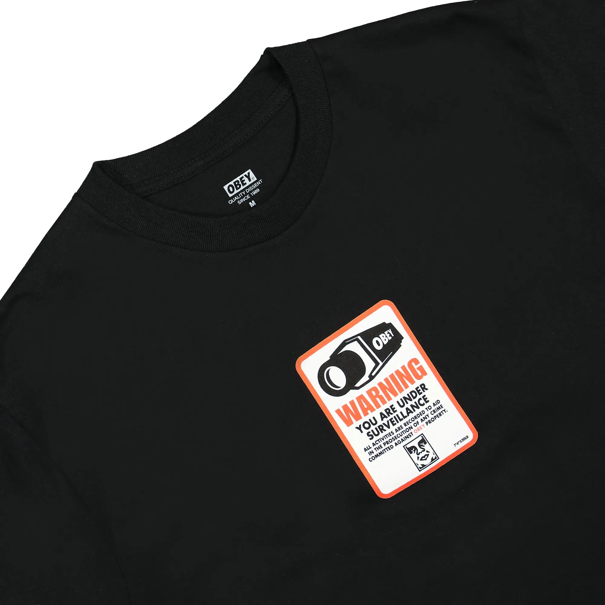 Surveillance Tee sold by OVERKILL product image thumbnail 3