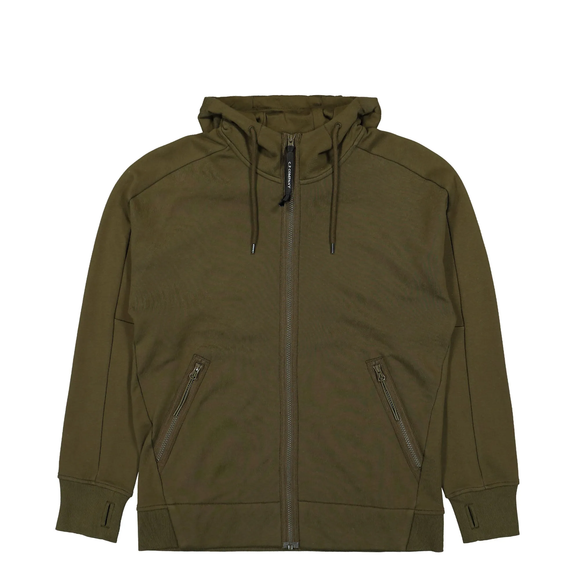 Diagonal Raised Fleece Goggle Zipped Hooded Sweatshirt sold by OVERKILL