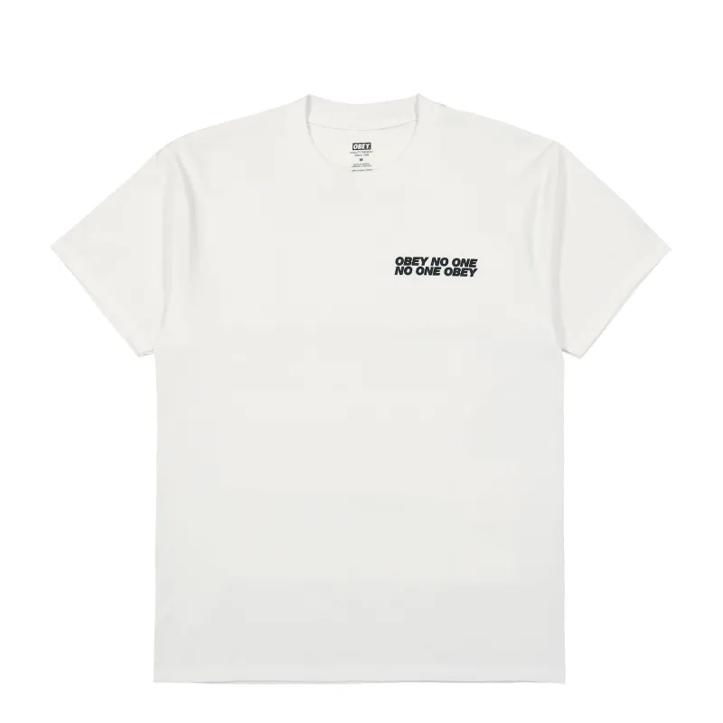 No One Obey T-Shirt made by Obey