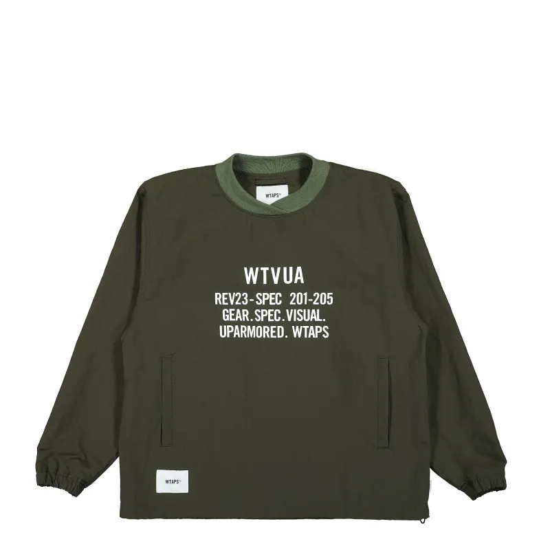 Smock Nylon.Tussah Pullover Jacket made by WTAPS