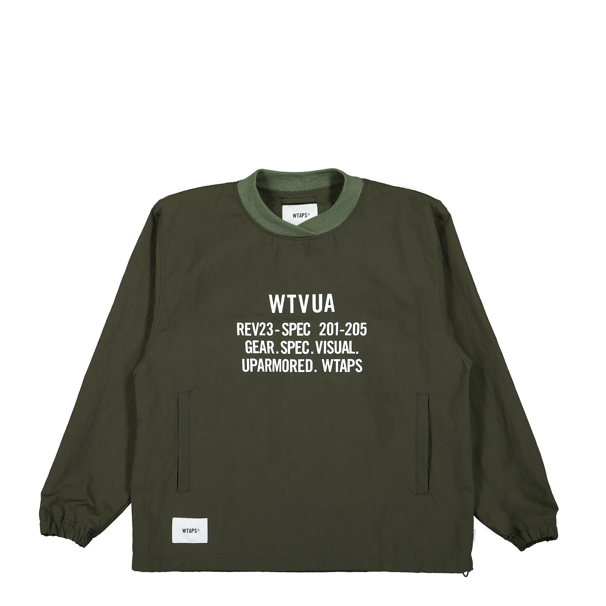 Smock Nylon.Tussah Pullover Jacket sold by OVERKILL