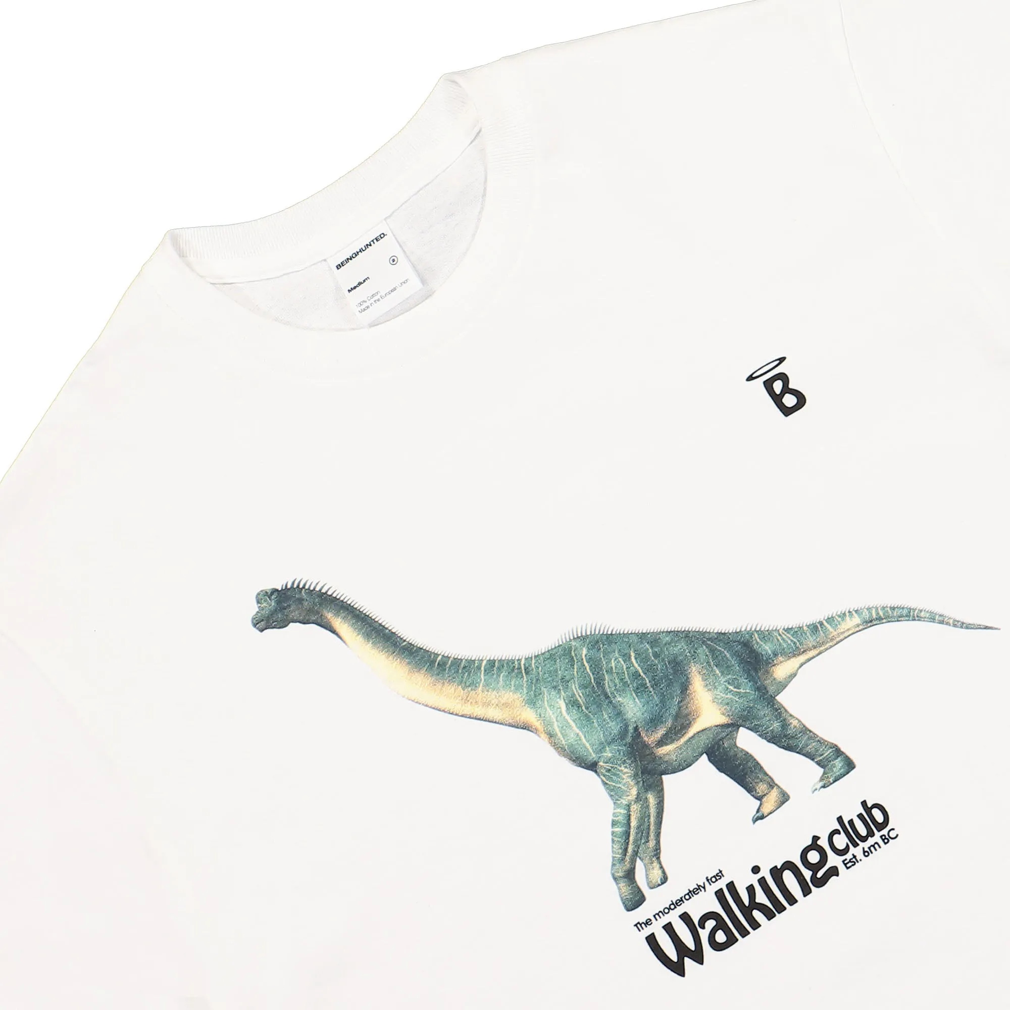 The Walking Club Dino T-Shirt sold by OVERKILL product image thumbnail 3