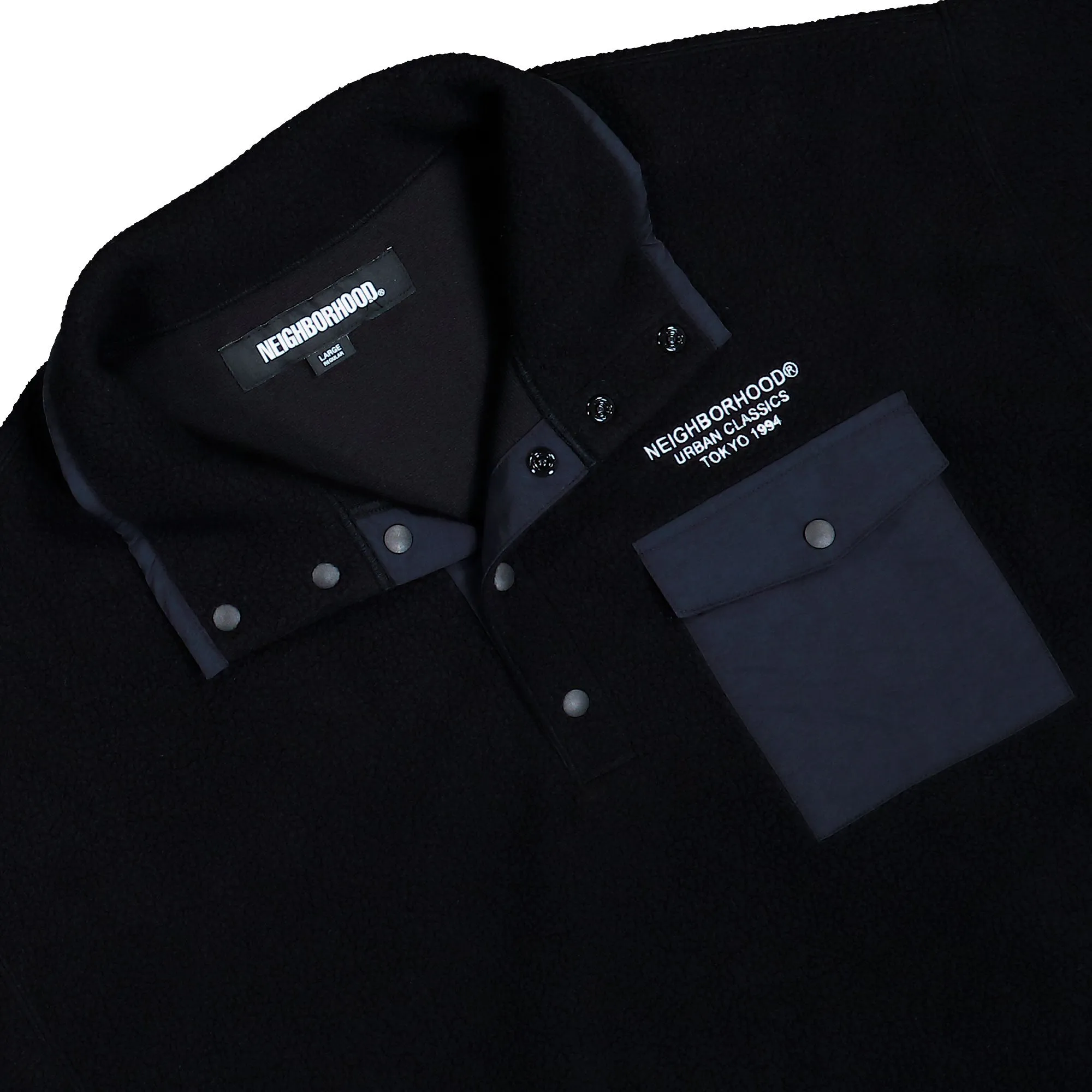 Fleece Stand Collar LS sold by OVERKILL product image thumbnail 3