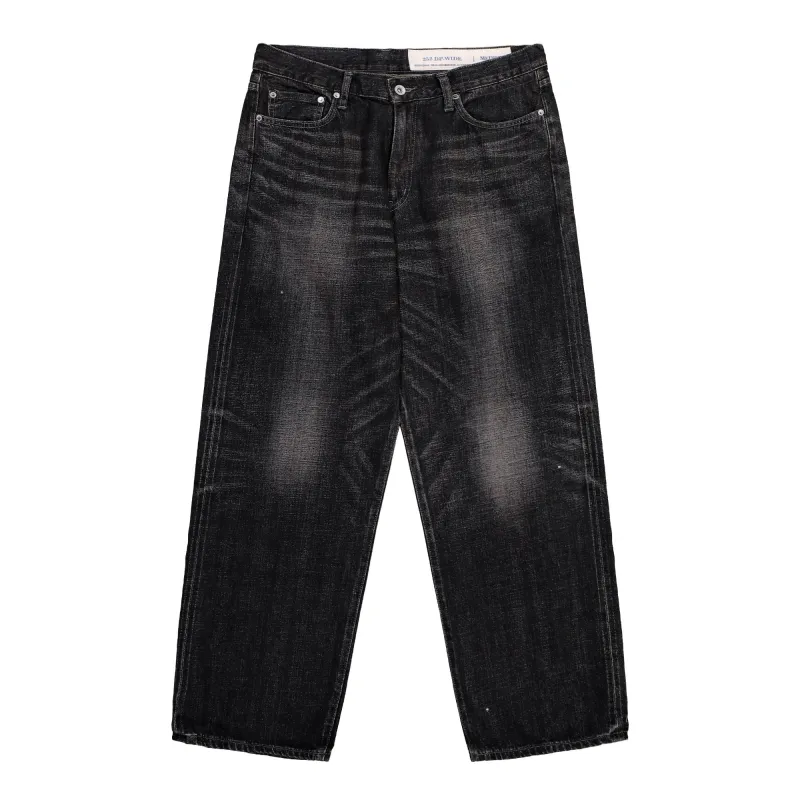 Washed Denim DP Wide Pants sold by OVERKILL