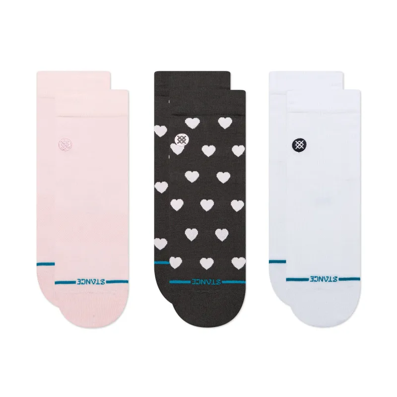 Wmns Hearts Lowrider 3 Pack Socks made by Stance