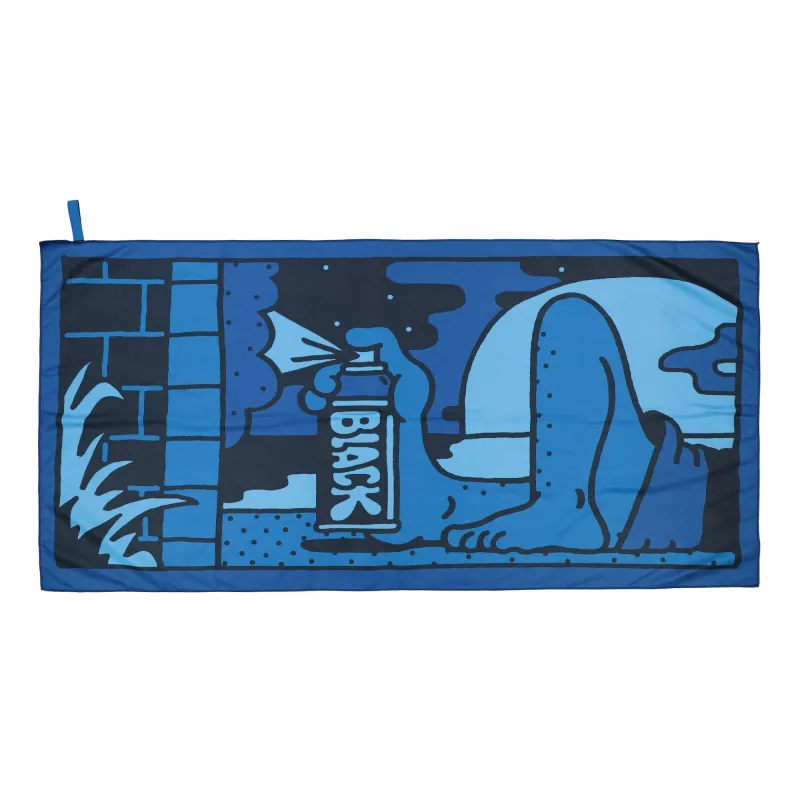 Packable Microfibre Beach Towel made by OVERKILL