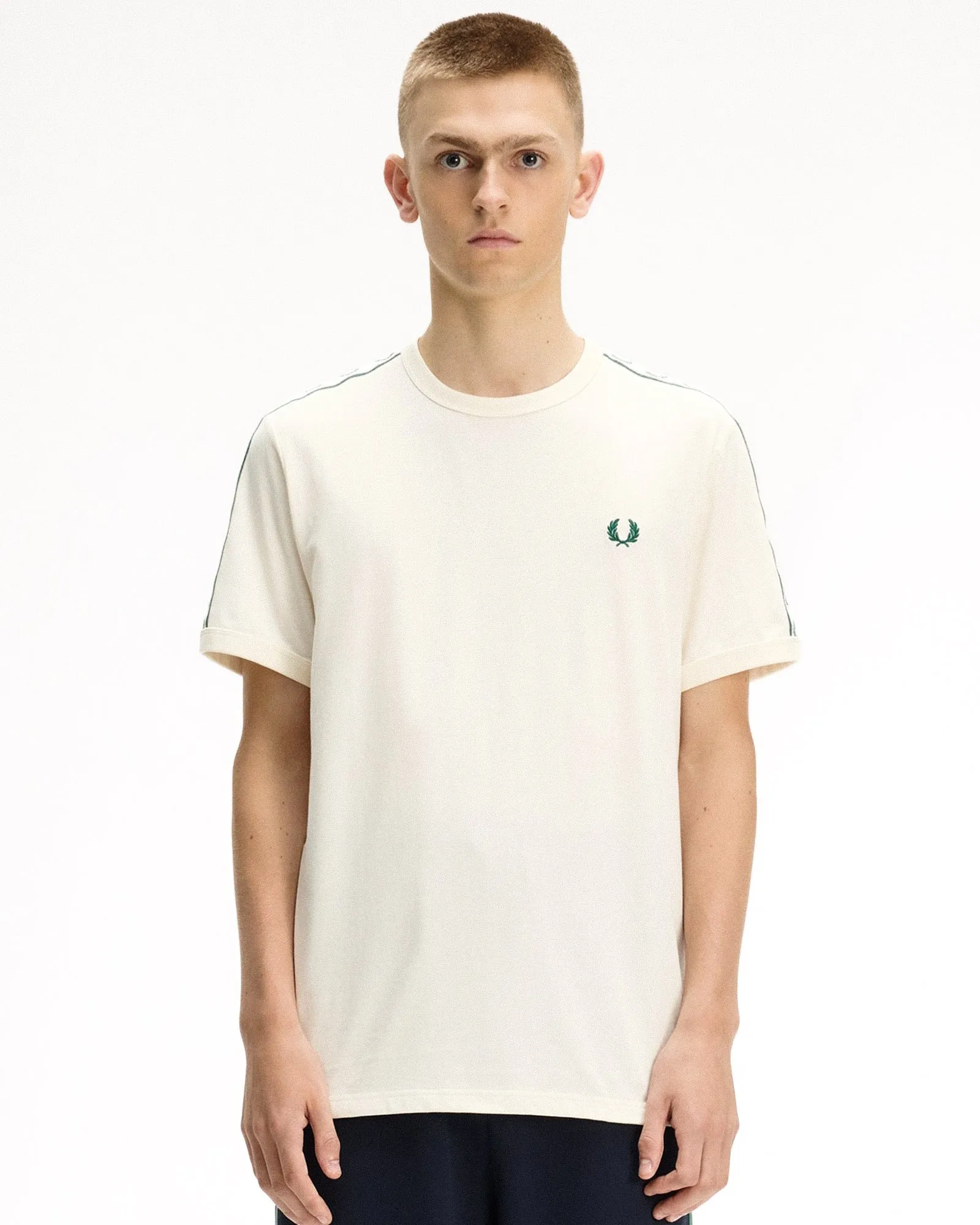 Contrast Tape Ringer T-Shirt sold by OVERKILL product image thumbnail 3