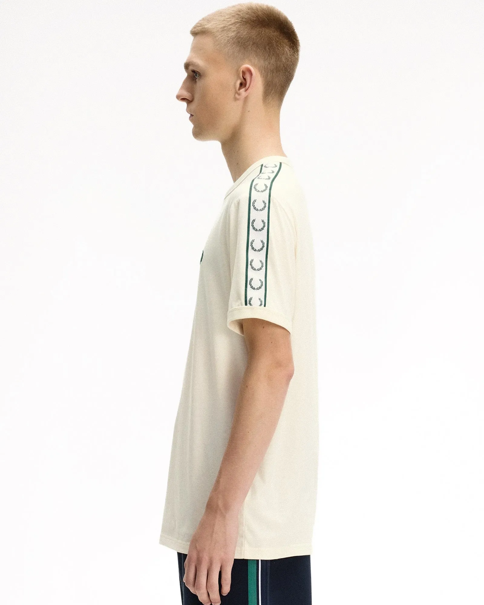 Contrast Tape Ringer T-Shirt sold by OVERKILL product image thumbnail 4