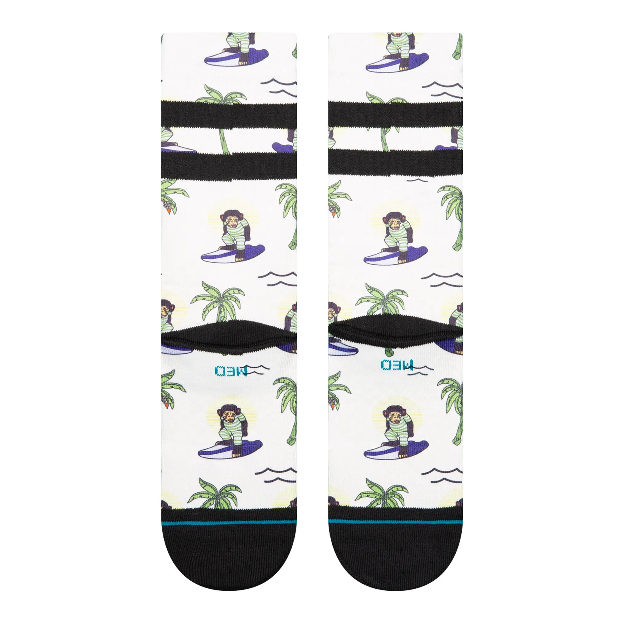 Surfin Monkey Crew Socks sold by OVERKILL product image thumbnail 2