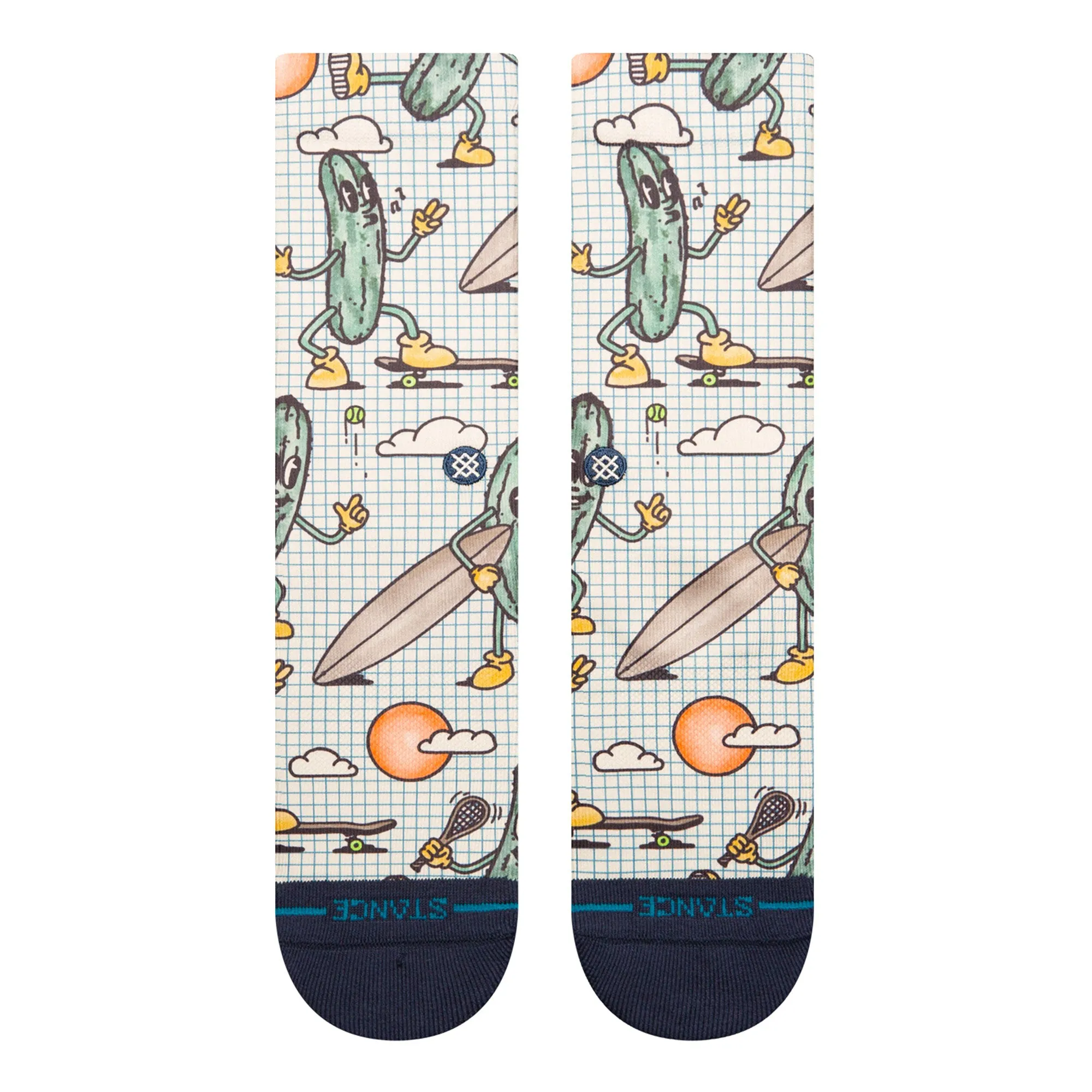 Feeling Pickled Crew Socks sold by OVERKILL product image thumbnail 3