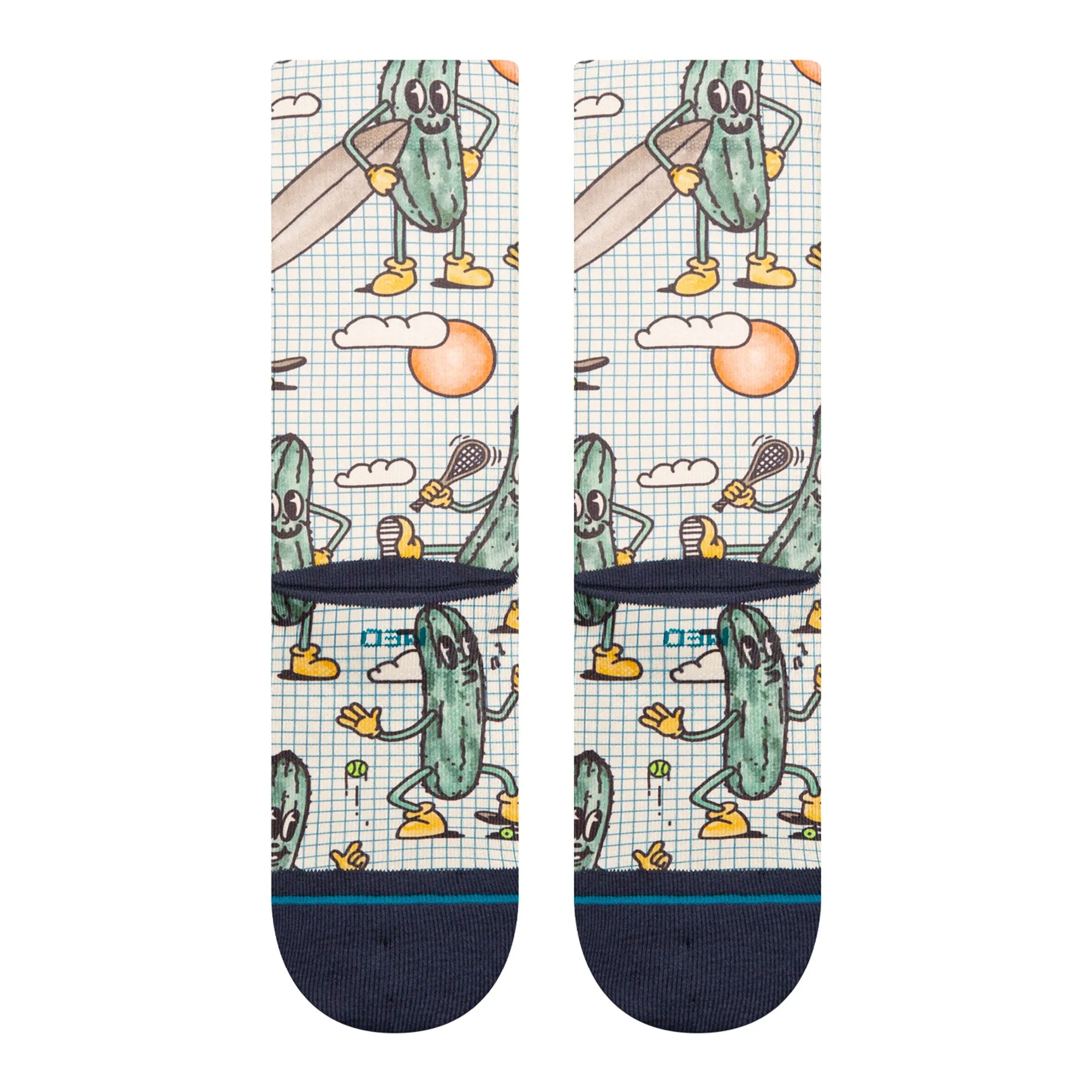 Feeling Pickled Crew Socks sold by OVERKILL product image thumbnail 2