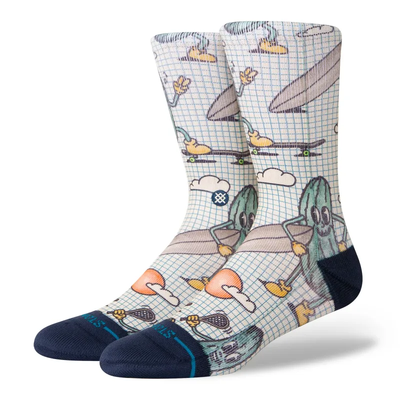 Feeling Pickled Crew Socks made by Stance