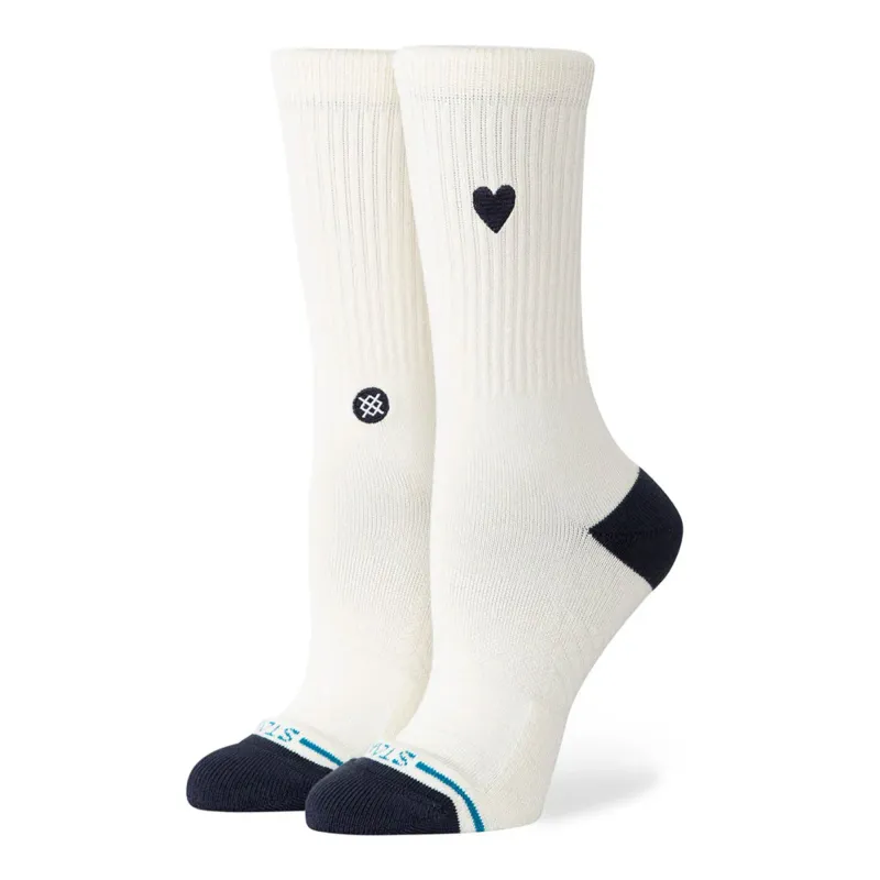 Wmns Heart Crew Socks made by Stance