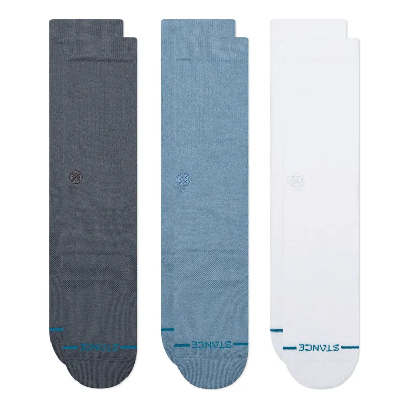 Icon 3 Pack Socks made by Stance
