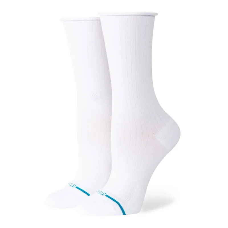 Wmns Rolled Solid Crew Socks made by Stance