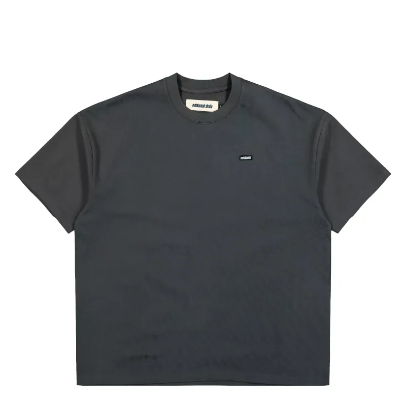 Heavyweight Mini Metal Logo T-Shirt made by Metalwood Studios