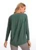Pima Cotton Boat Neck Long Sleeve sold by CRZ Yoga