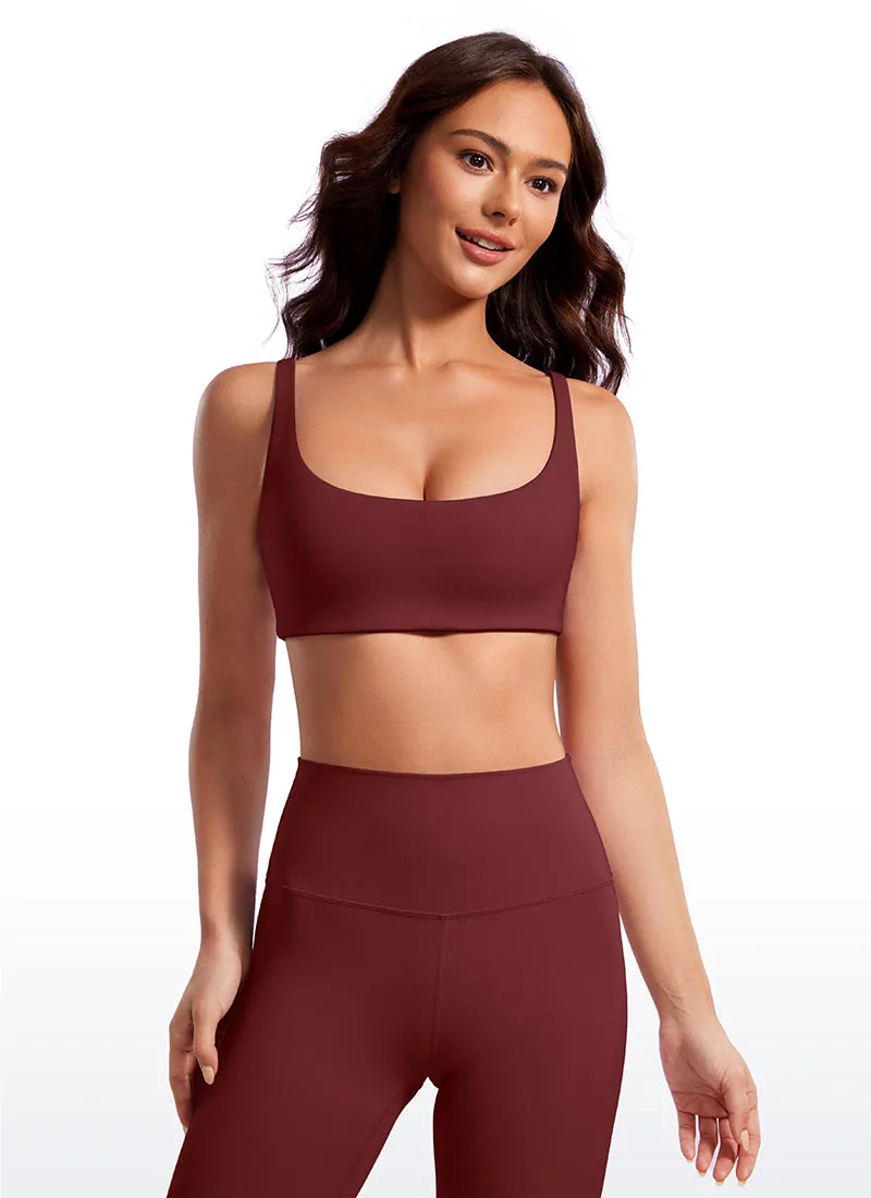Butterluxe Square Neck Cami Padded Mini Bra sold by CRZ Yoga