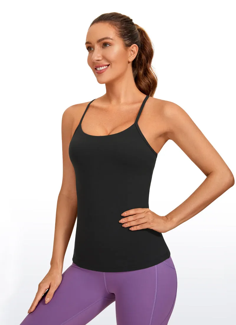 Butterluxe Hip Length Built-in Bra Tank Y Back sold by CRZ Yoga product image thumbnail 4