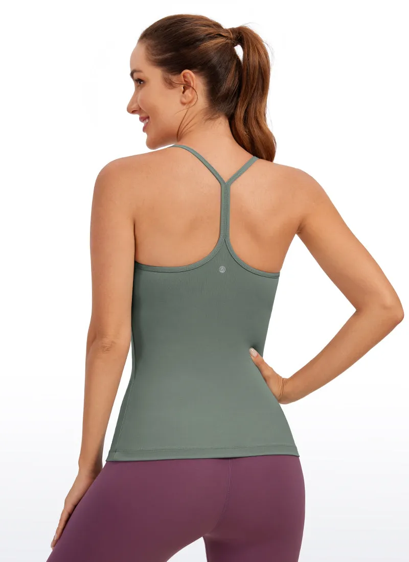 Butterluxe Hip Length Built-in Bra Tank Y Back sold by CRZ Yoga