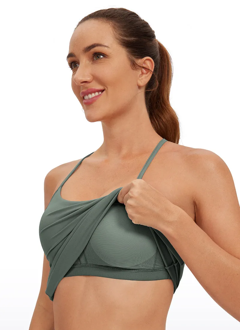 Butterluxe Hip Length Built-in Bra Tank Y Back sold by CRZ Yoga product image thumbnail 3