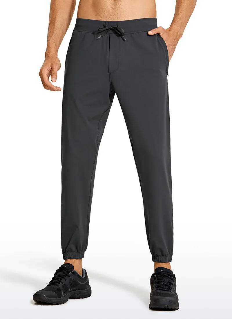 On the Travel Joggers 28''- Ankle Zipper sold by CRZ Yoga