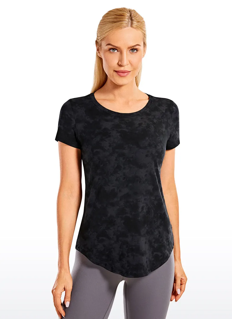 Pima Cotton Short Sleeve sold by CRZ Yoga product image thumbnail 5