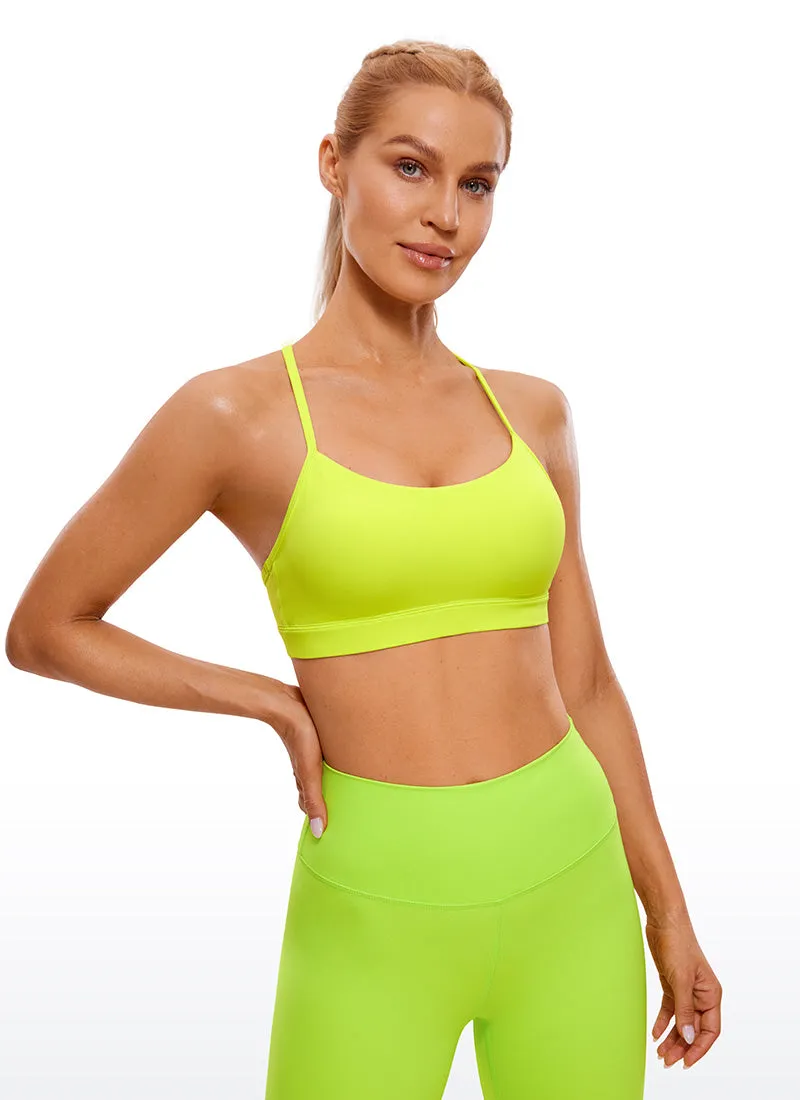 Butterluxe Y Back Spaghetti Thin Strap Bra sold by CRZ Yoga product image thumbnail 2