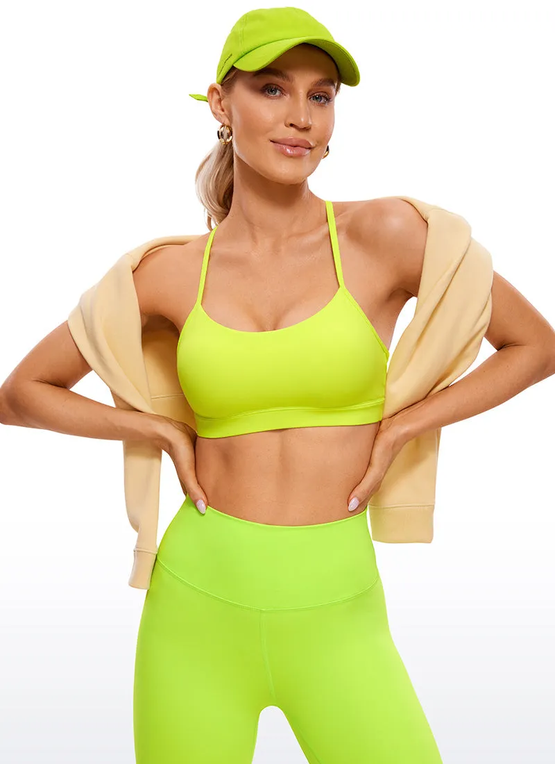 Butterluxe Y Back Spaghetti Thin Strap Bra sold by CRZ Yoga product image thumbnail 3