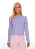 Pima Cotton Cropped Long Sleeve Classic Fit sold by CRZ Yoga