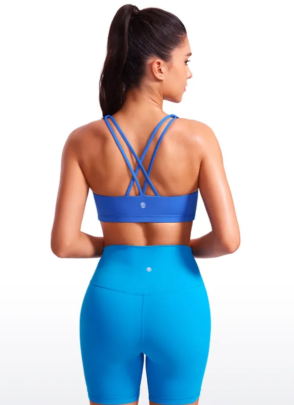 Nakedfeel Bra Cross Back Low Cut sold by CRZ Yoga