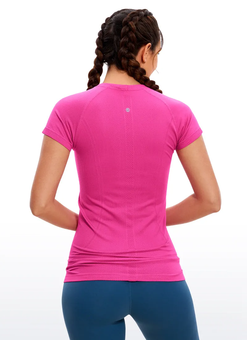 Speedy Seamless Short Sleeves Slim Fit sold by CRZ Yoga product image thumbnail 2